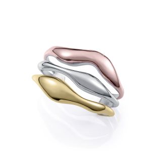 PULSERA VICEROY SEÑORA ACERO IP DORADO Y ROSA RÍGIDA 