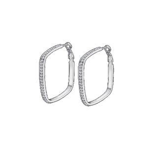 PENDIENTES LOTUS STYLE SRA ACERO