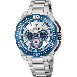 RELOJ FESTINA CAB CRONOGRAFO ACERO ESF AG/AZ