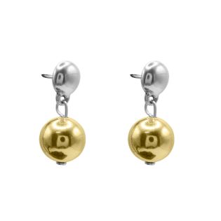 PENDIENTES CICLON CALIXTO ZAMAC BICOLOR