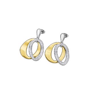 PENDIENTES LOTUS STYLE ACERO