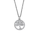 COLGANTE LOTUS SILVER ARBOL DE LA VIDA CIRCONITAS