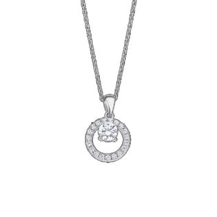 COLGANTE LOTUS SILVER SRA REDODNDO CIRCONITAS