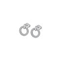 PENDIENTES LOTUS SILVER SRA AROS CIRCONITAS