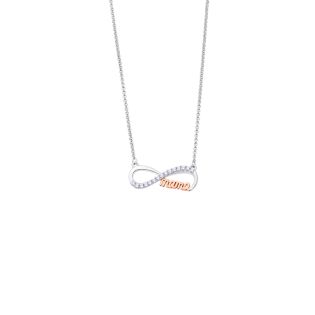 COLGANTE LOTUS SILVER MAMA INFINITO