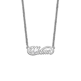COLGANTE LOTUS SILVER MAMA INFINITO