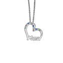 COLGANTE LOTUS SILVER SRA CORAZON MAMA