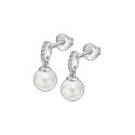 PENDIENTES LOTUS SILVER SRA PERLA CULTIVADA