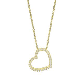 GARGANTILLA LOTUS SILVER PLATA CHAPADA EN ORO CORAZÓN CIRCONITAS 