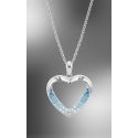 GARGANTILLA LOTUS SILVER SRA CORAZON COLOR