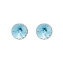 PENDIENTES VICTORIA CRUZ PLATA DE LEY PIEDRA AZUL