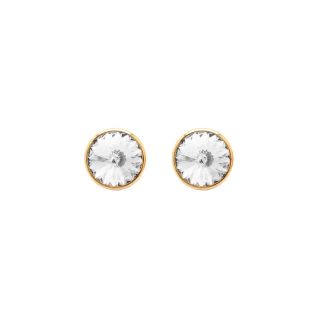 PENDIENTES VICTORIA CRUZ PLATA DE LEY CRISTAL