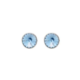 PENDIENTES VICTORIA CRUZ PLATA DE LEY RODIADA CRISTAL BASIC