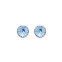 PENDIENTES VICTORIA CRUZ PLATA DE LEY RODIADA CRISTAL BASIC
