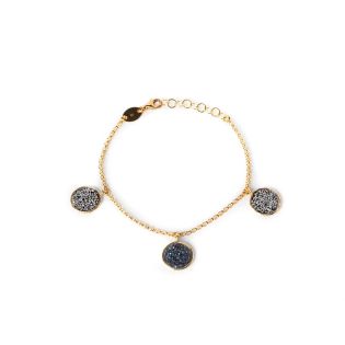 PULSERA VICTORIA CRUZ CHISS DENIM BLUE OROR