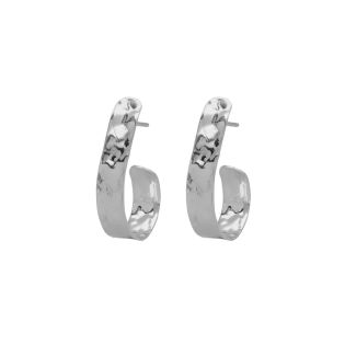 PENDIENTES VICTORIA CRUZ PLATA DE LEY LISOS