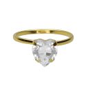 SORTIJA VICTORIA CRUZ PLATA AJUSTABLE CORAZON CRYSTAL