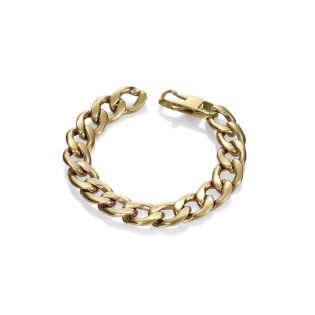 PULSERA VICEROY ACERO DORADO ESLABONES