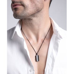 COLGANTE VICEROY CAB ACERO IP NEGRO
