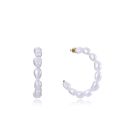 PENDIENTES VICEROY ACERO IP DORADO PERLAS