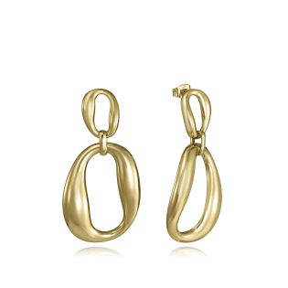 PENDIENTES VICEROY FASHION ACERO IP DORADO 