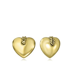 PENDIENTES VICEROY FASHION ACERO IP DORADO CORAZÓN 