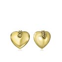 PENDIENTES VICEROY FASHION ACERO IP DORADO CORAZÓN 