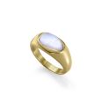 SORTIJA VICEROY FASHION SEÑORA ACERO IP DORADO MADRE PERLA 