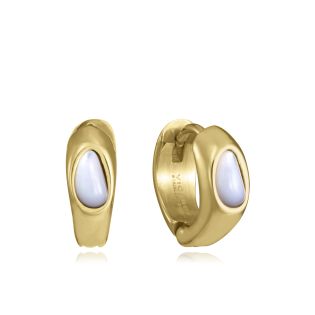 PENDIENTES VICEROY FASHION SEÑORA ACERO IP DORADO Y MADRE PERLA 
