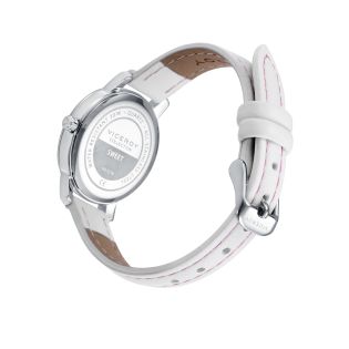 RELOJ VICEROY NIÑA ACERO CORREA BLANCA