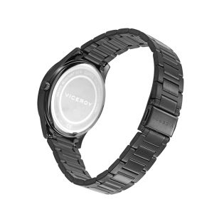 RELOJ VICEROY CABALLERO ARMIS ACERO IP GRIS  ESF. GRIS