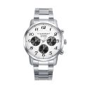 RELOJ VICEROY CABALLERO ARMIS ACERO, ESF. BLANCA CRONO MULTIFUNCIÓN 