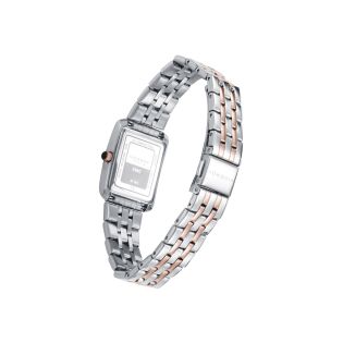 RELOJ VICEROY SEÑORA ARMIS ACERO BITONO IP ROSA, ESF. CUADRADA