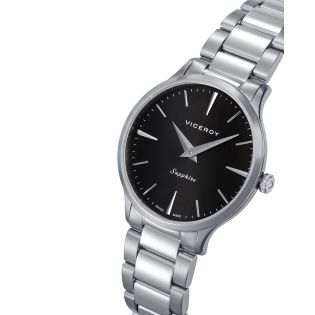 RELOJ VICEROY SRA ACERO BRAZALETE ESF GRIS ZAFIRO SWISS MADE