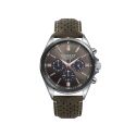 RELOJ VICEROY CABALLERO CORREA VERDE ATERCIOPELADA CRONO 