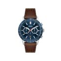 RELOJ BOSS CAB ACERO CORREA ESF AZUL