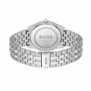 RELOJ BOSS CAB ACERO CORREA ESF MARRON