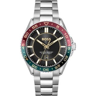 RELOJ BOSS CAB ACERO BRAZALETE ESF GRIS OSCURO 