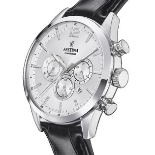 RELOJ FESTINA CAB CRONOGRAFO ACERO CORREA ESF PLATA