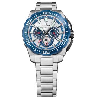 RELOJ FESTINA CAB CRONOGRAFO ACERO ESF AG/AZ