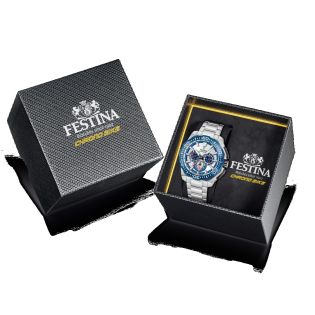 RELOJ FESTINA CAB CRONOGRAFO ACERO ESF AG/AZ