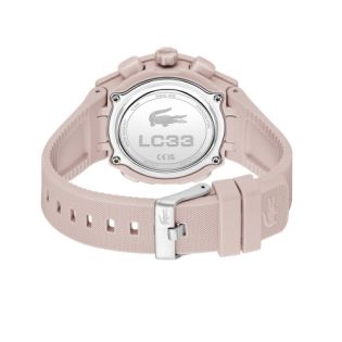 RELOJ LACOSTE SRA ANALOGICO DIG. CAUCHO ROSA ESF ROSA