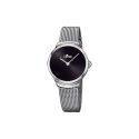 RELOJ LOTUS SRA ACERO ESF NEGRO