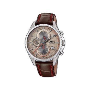 RELOJ LOTUS CAB CRONOGRAFO ACERO CORREA 