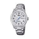 RELOJ LOTUS CAB ACERO ESF BLANCA