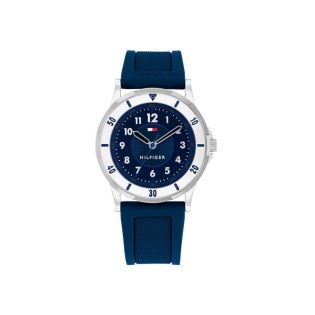 RELOJ TOMMY HILFIGER NIÑO ACERO CORREA CAUCHO AZUL 