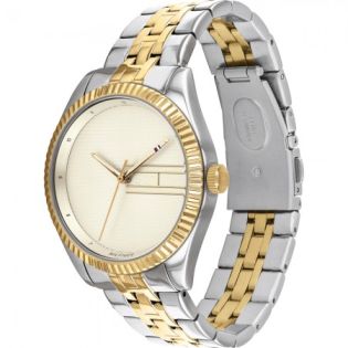 RELOJ TOMMY HILFIGER LEE ACERO DORADO BRAZALETE