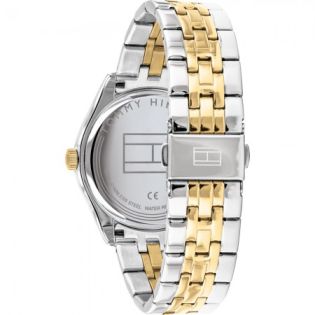 RELOJ TOMMY HILFIGER LEE ACERO DORADO BRAZALETE