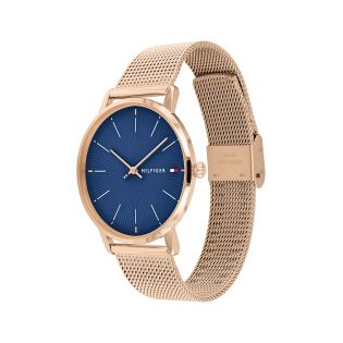 RELOJ TOMMY HILFIGER 40MM ESF AZUL IP 