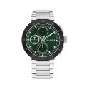 RELOJ TOMMY HILFIGER CAB ACERO MULTF ESF VERDE BRAZALETE